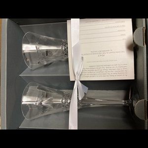 Waterford Crystal Millennium Collection Champagne Flutes